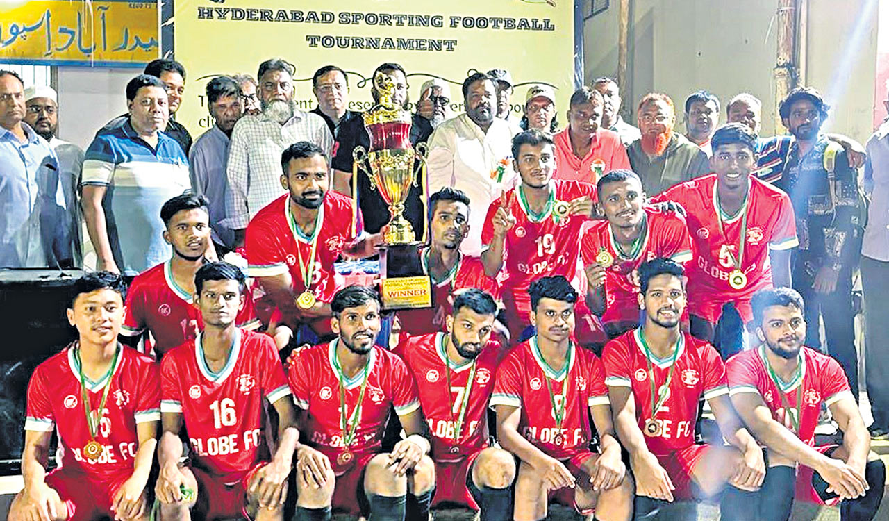 Hyderabad Globe FC clinch title