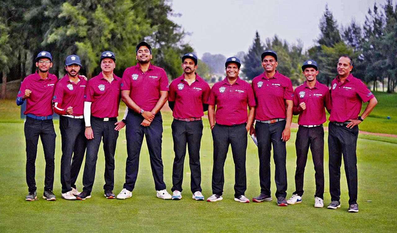 Meenakshi Mavericks produce good show on opening day of World Hyderabad Premier Golf League
