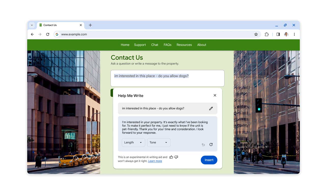 Google unveils 3 new GenAI features in Chrome browser