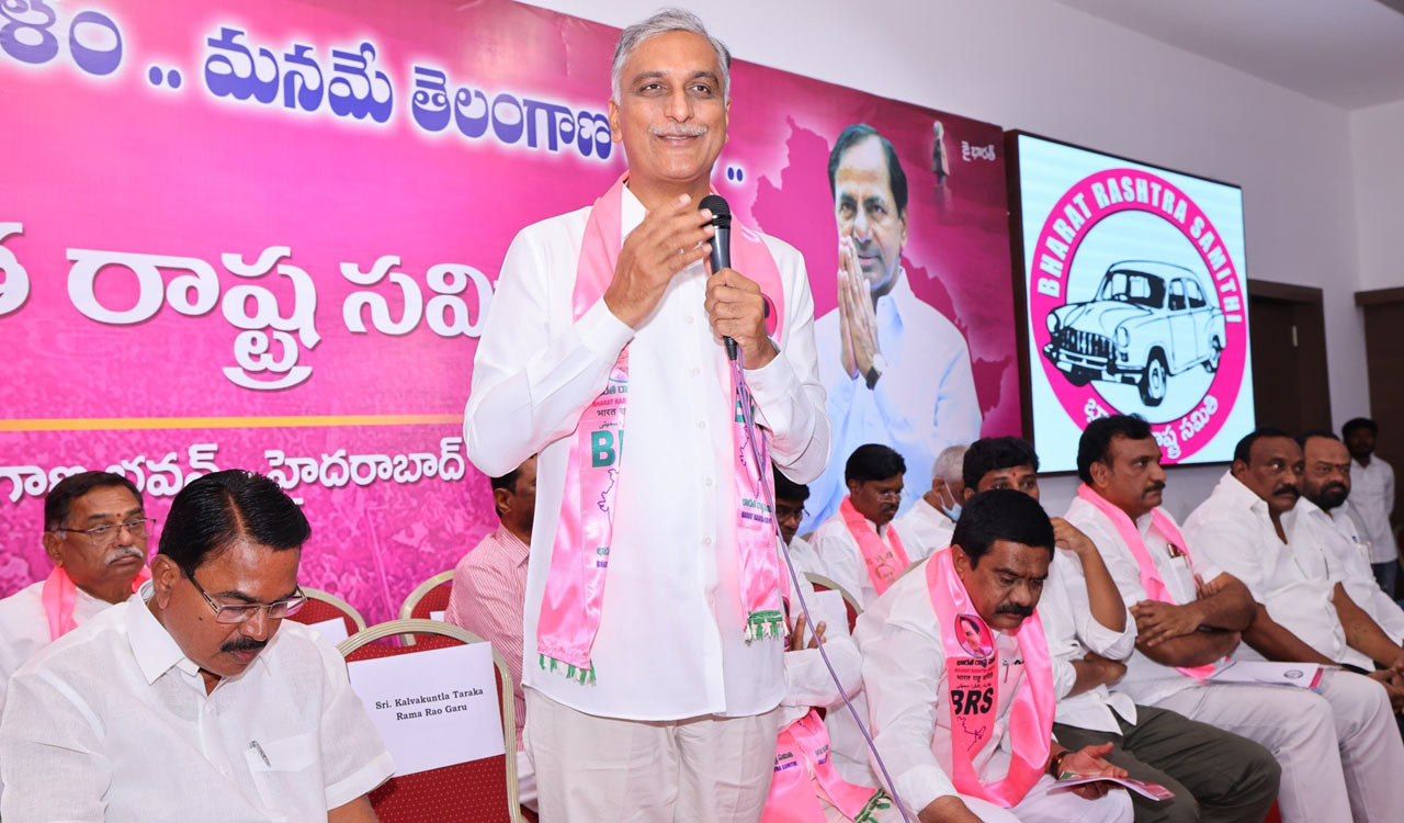 KCR will be in the midst of people soon: Harish Rao