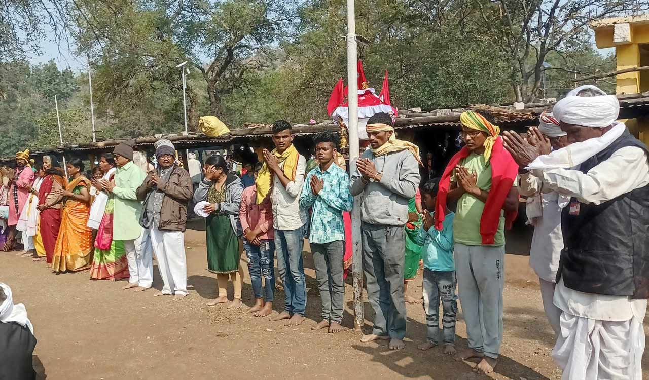 Jangu Bai Jatara begins on a colourful note in Asifabad