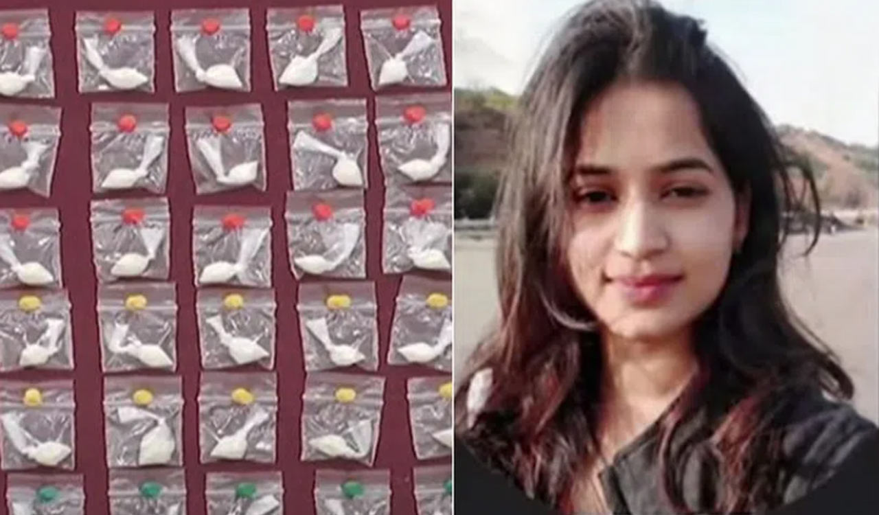 Woman found with drugs in Hyderabad, arrested