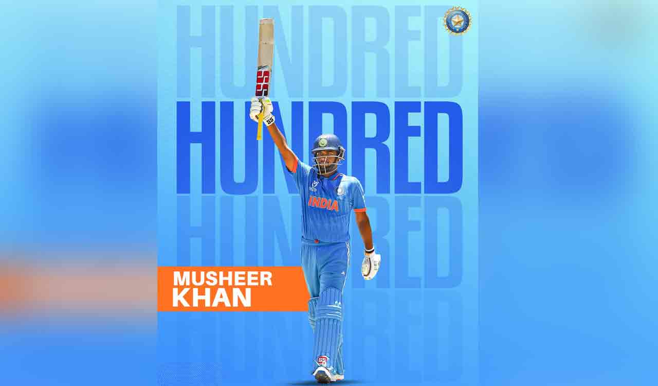 Musheer Khan strikes again: Scores second hundred in U-19 World Cup