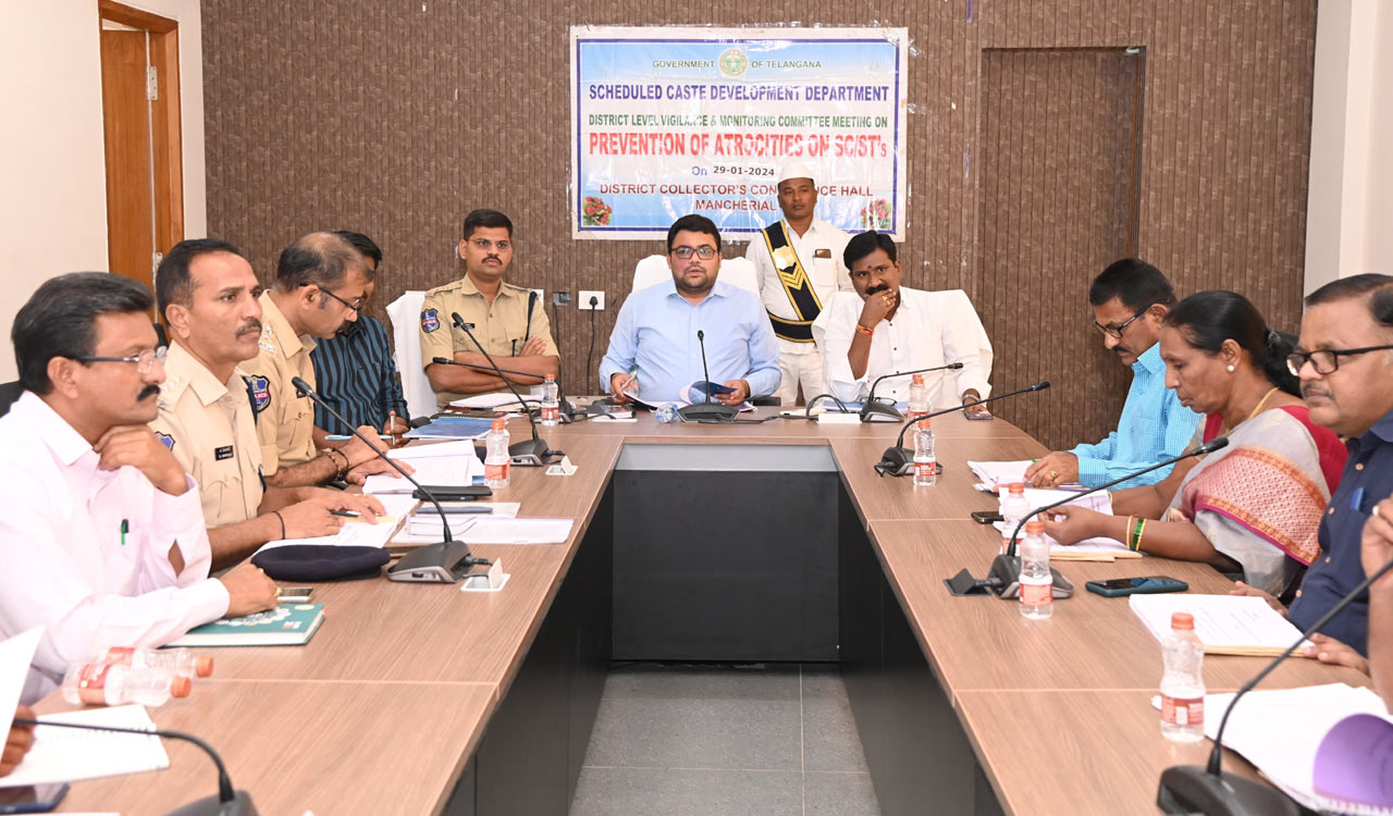 Be aware of SC, ST Prevention of Atrocities Act: Mancherial Collector asks officials