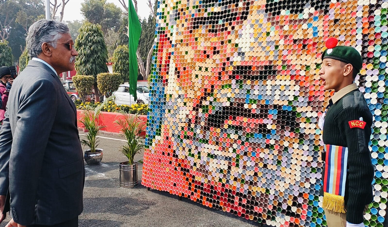 NCC cadets from Telangana and AP shine in Republic Day Camp