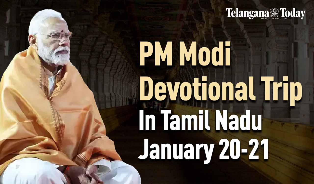 PM Modi’s Temples Visit In Tamil Nadu | January 20-21 | Tamil Nadu Temples | Tamil Nadu News Today