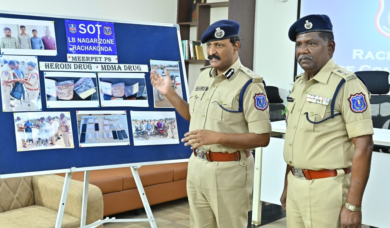 Hyderabad: Interstate drug racket busted, heroin and MDMA seized