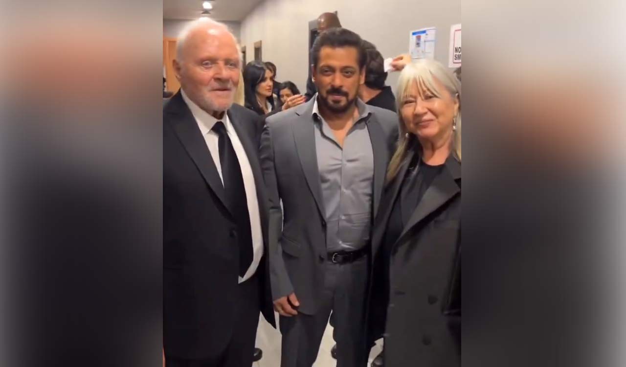 Salman Khan joins Anthony Hopkins at Joy awards in Riyadh
