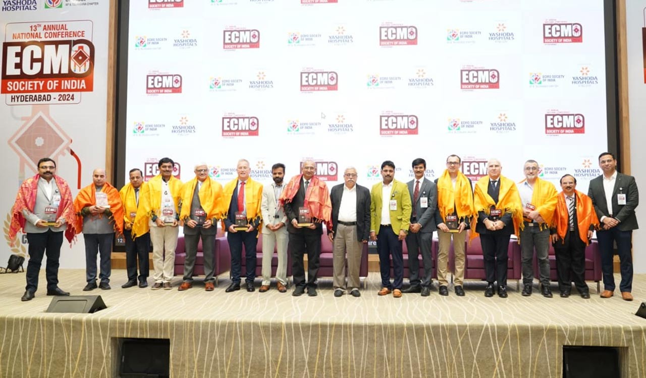 Hyderabad: India’s largest conference and live workshop on ‘ECMO’ organised at Yashoda Hospitals