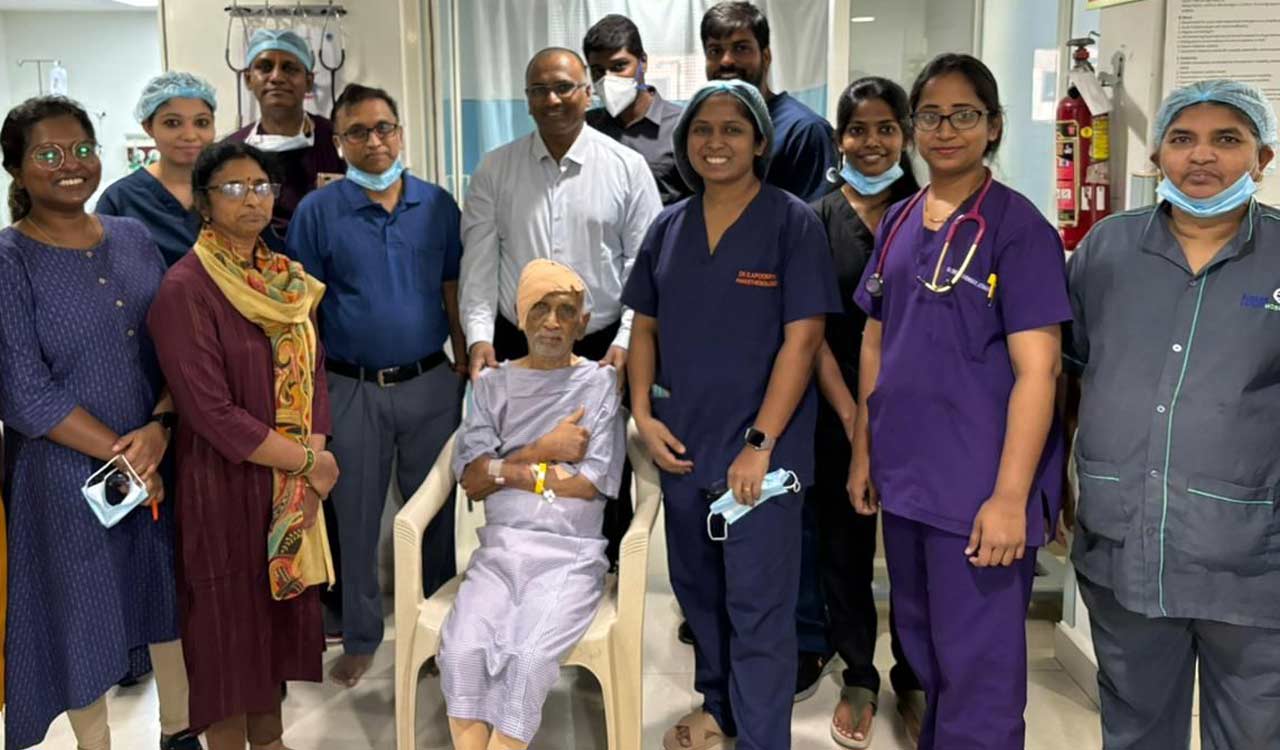 100-year-old Undergoes Brain Surgery In Hyderabad-telangana Today