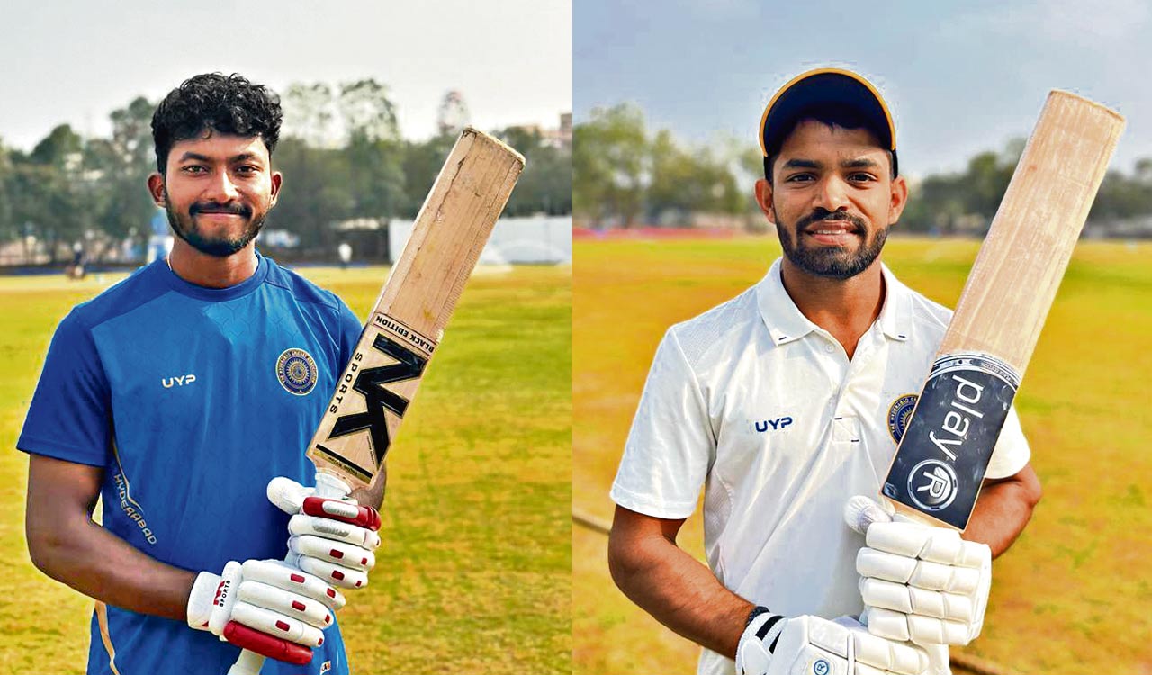CK Nayudu Trophy: Hyderabad’s Himateja hits 299 in drawn match against Baroda