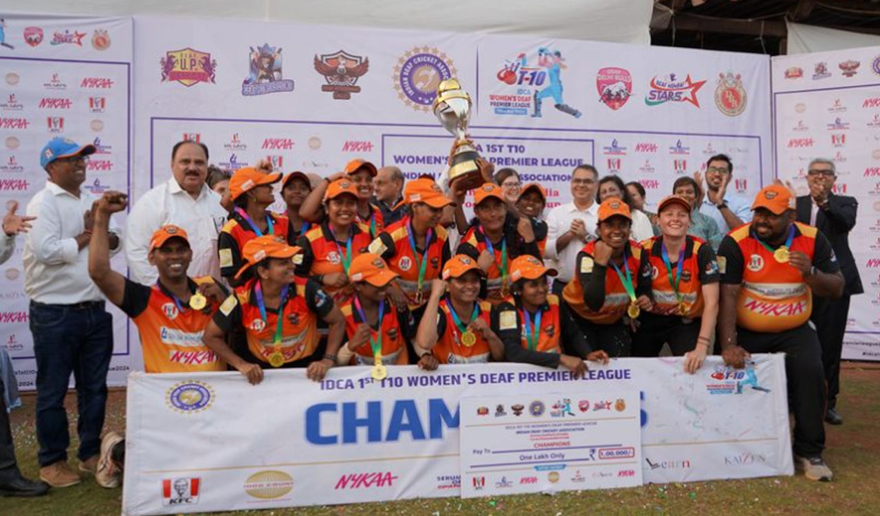 Women’s Deaf Premier League: Hyderabad Eagles emerge champions in