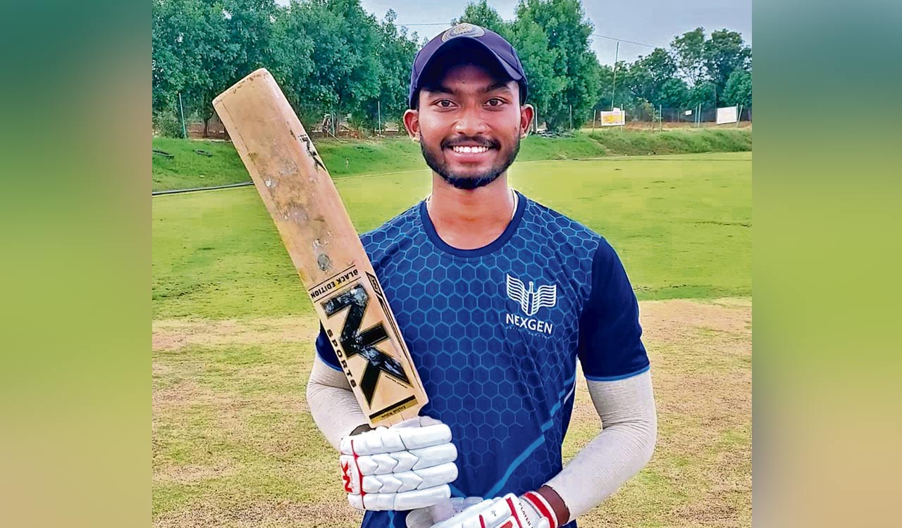 Himateja, Gaurav hit centuries for Hyderabad in CK Nayudu Trophy