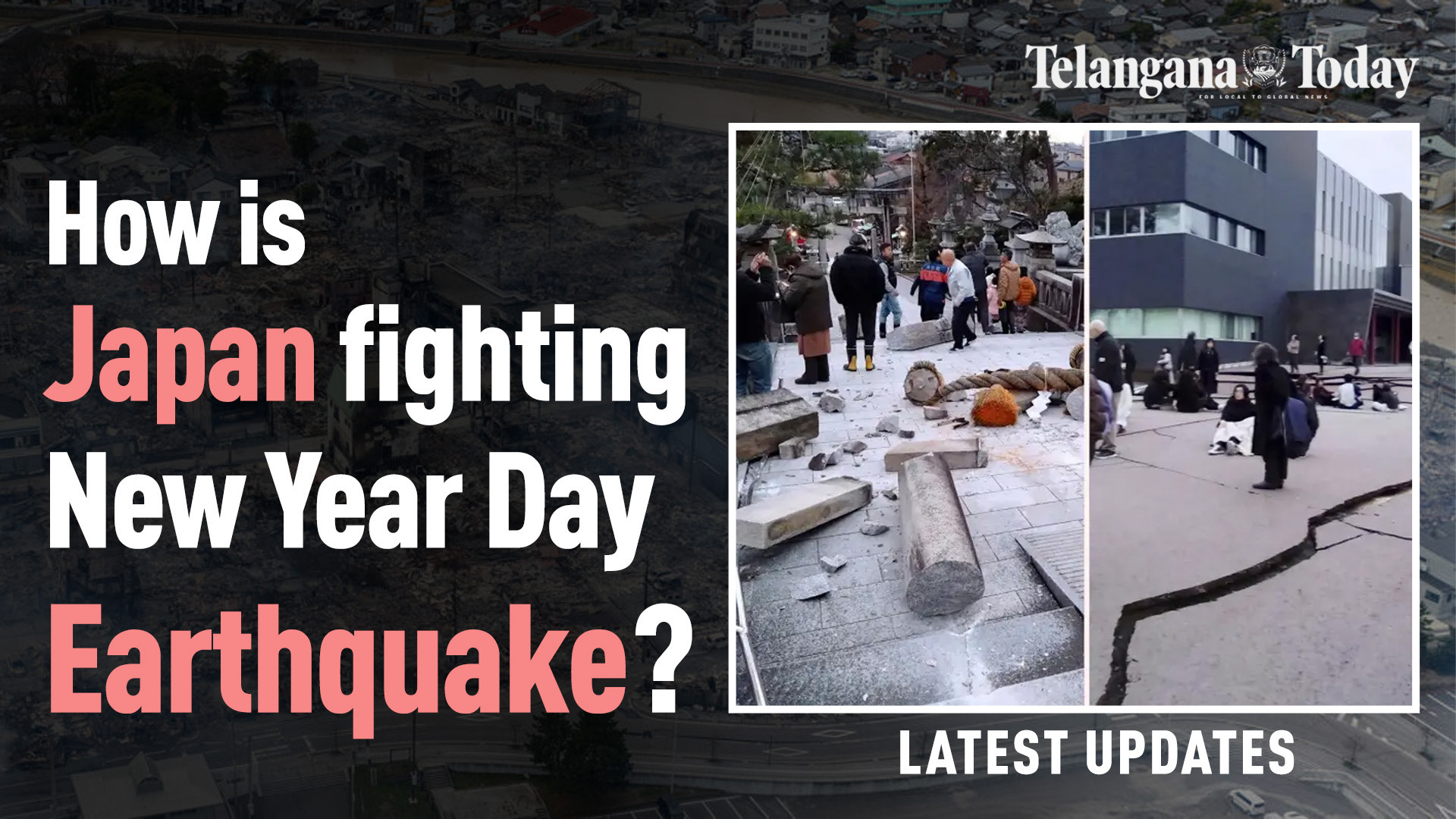 Earthquake news japan