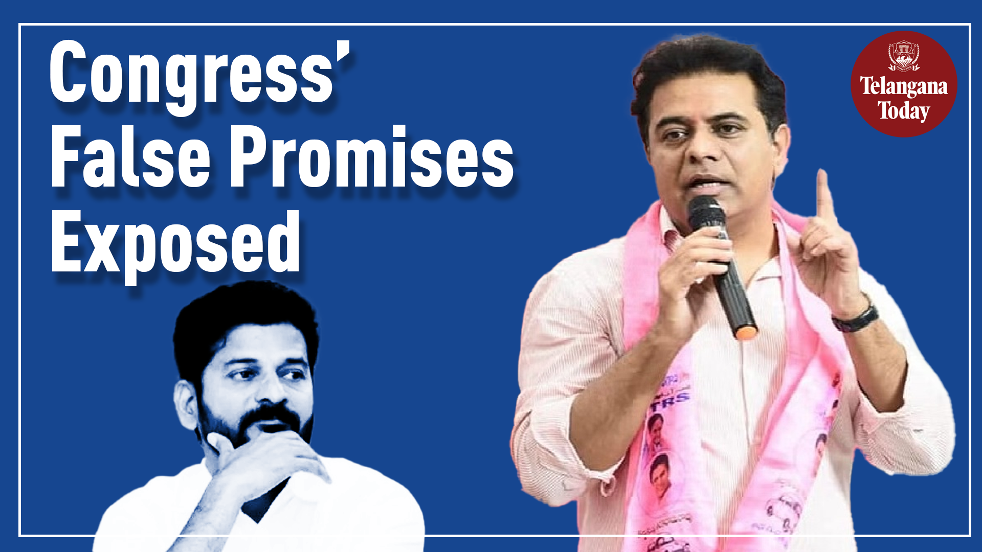 KTR Exposes Congress’ False Promises In Telangana | Telangana News Today