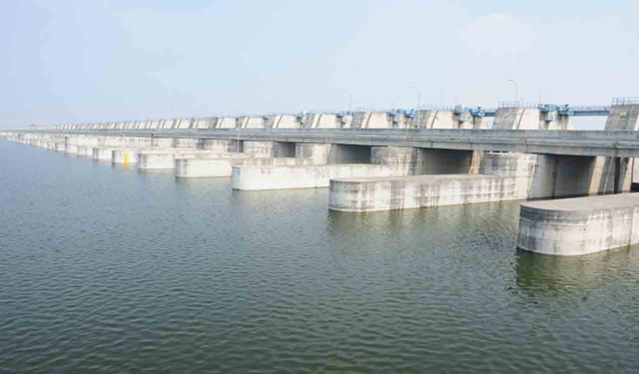 Telangana: Vigilance Officials Visit Medigadda Barrage-Telangana Today