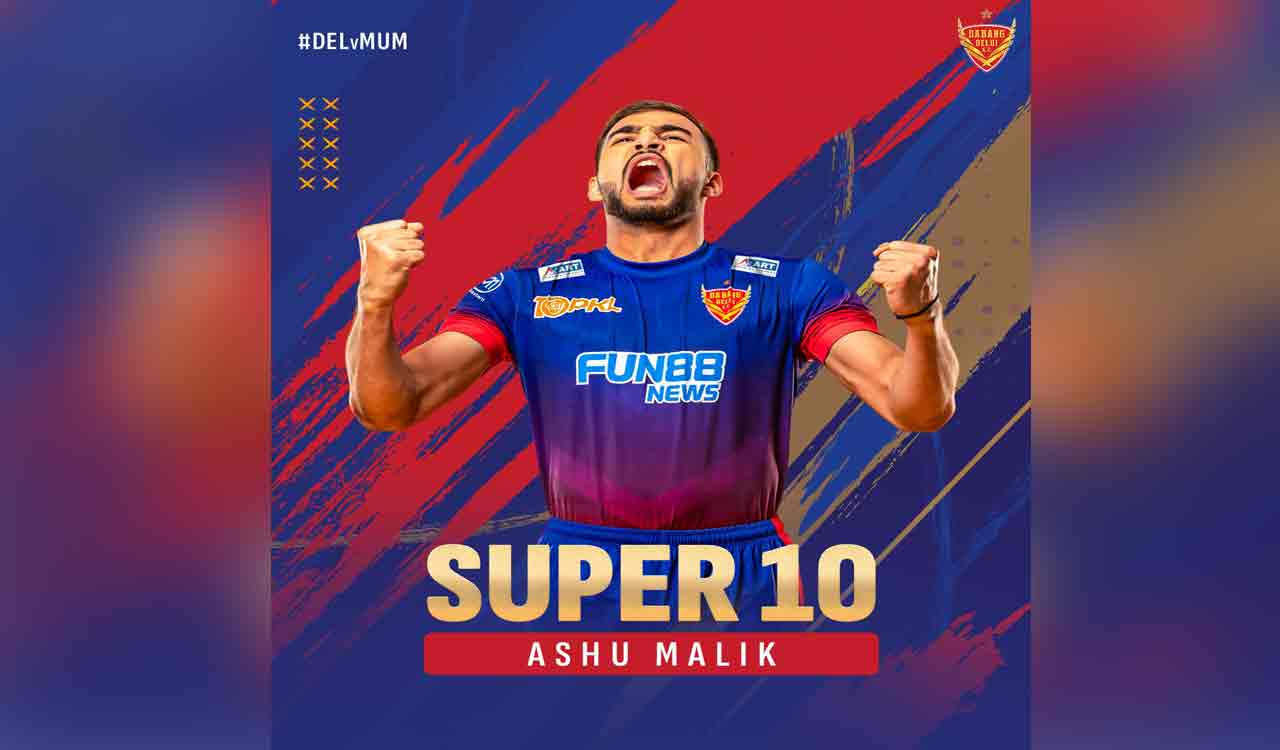 Ashu Singh scores 17 points as Dabang Delhi KC beat U Mumba 39-33