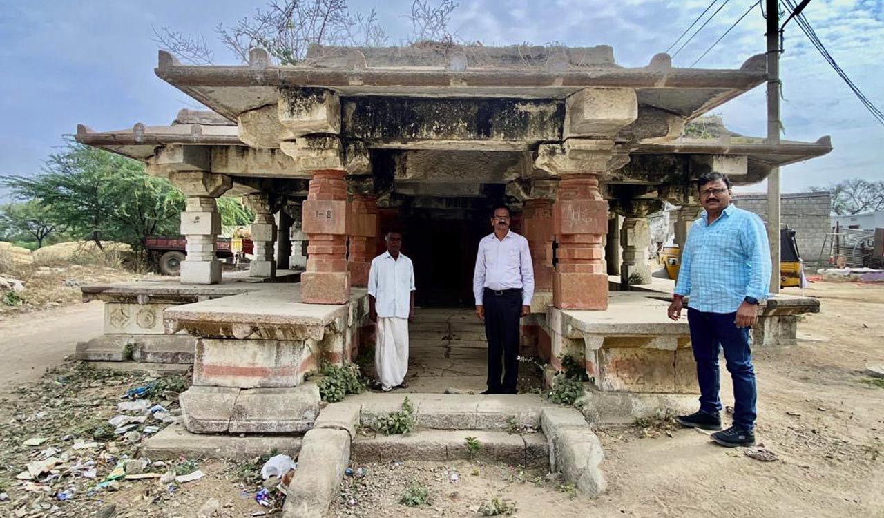 Telangana: 900-year-old temples lie in dilapidated condition at Jadcherla
