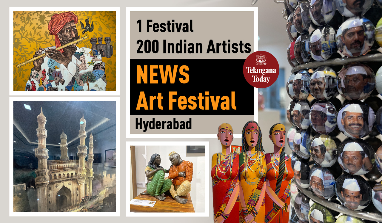 NEWS Art Festival, Hyderabad: 200 Indian Artists, Folk Art Workshops, Historical Talks, Etc