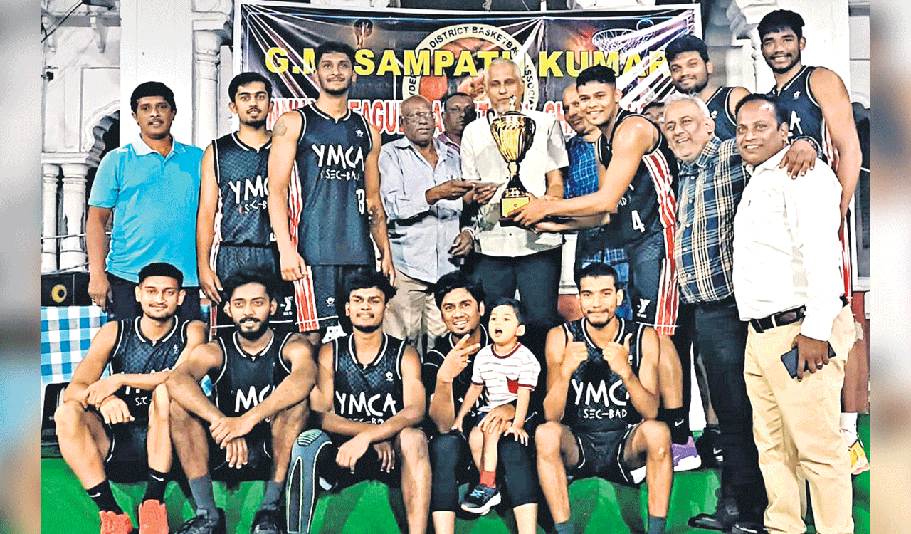 YMCA Secunderabad win GM Sampath Kumar Annual League Basketball Championship
