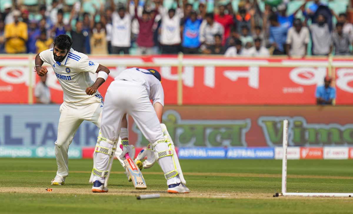 Watch: Jasprit Bumrah’s Lethal Stump-shattering Yorker To Ollie Pope ...