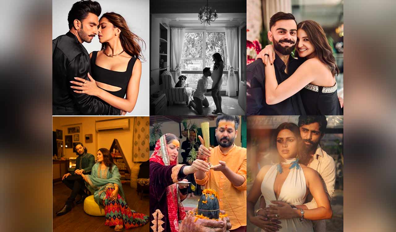 Celebrity couples embrace parenthood: Ranveer-Deepika, Virushka, and more