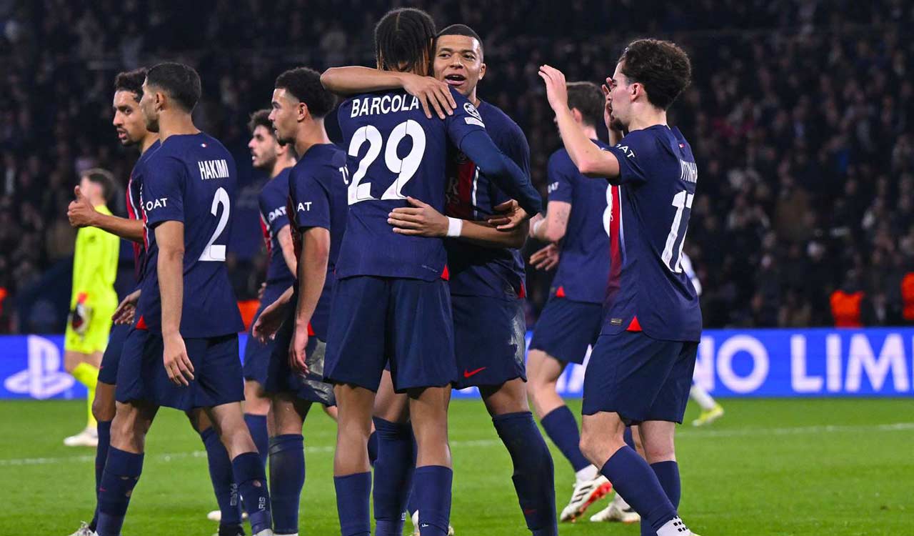 Champions League: Mbappe, Barcola Lead PSG To Victory Over Real ...