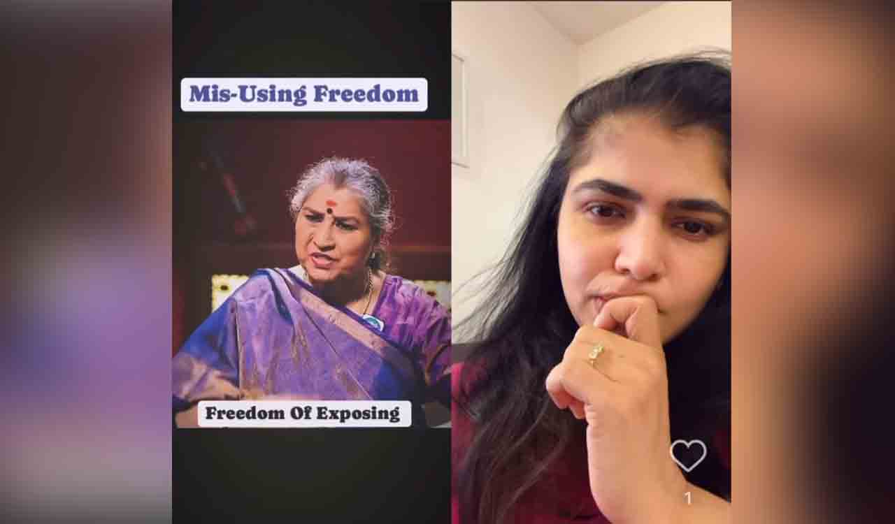 Watch: UoH student files complaint against singer Chinmayi for ‘disrespectful comments’ on India