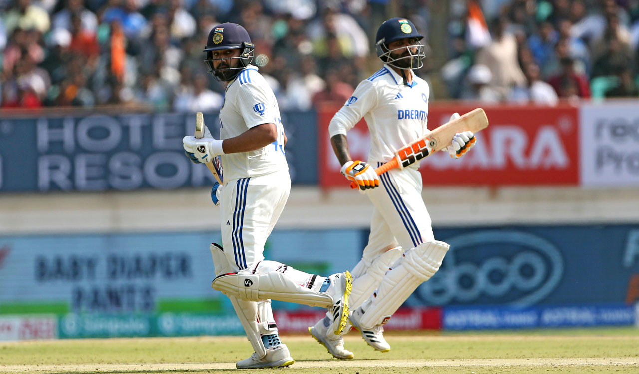 Ind vs Eng 3rd Test Day 1: Rohit and Jadeja dazzle with centuries