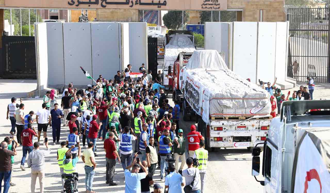 Egypt Reopens Rafah Crossing Amid Gaza Conflict-Telangana Today