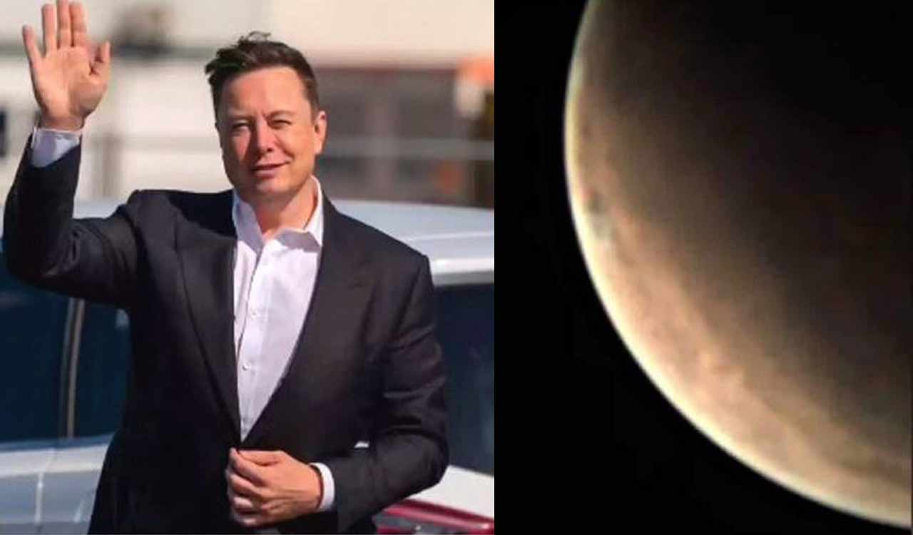 Elon Musk plans to shift 1 million people to Mars-Telangana Today