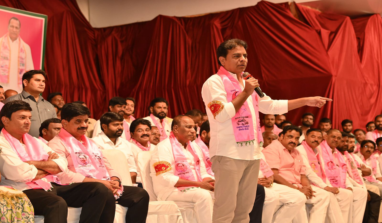 Only BRS can ensure that voice of Telangana is heard in Parliament: KTR
