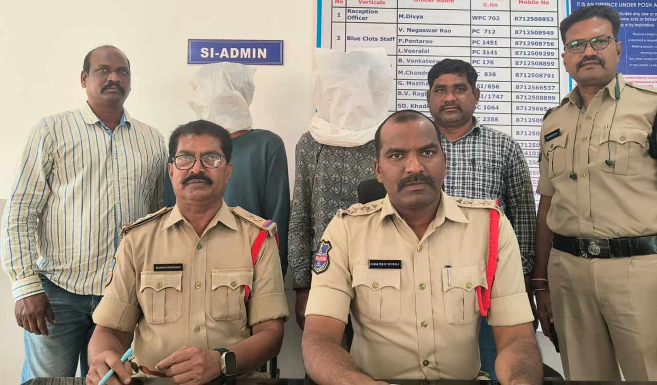 Ganja Worth Rs 55 59 Lakh Seized Two Arrested In Kothagudem Telangana