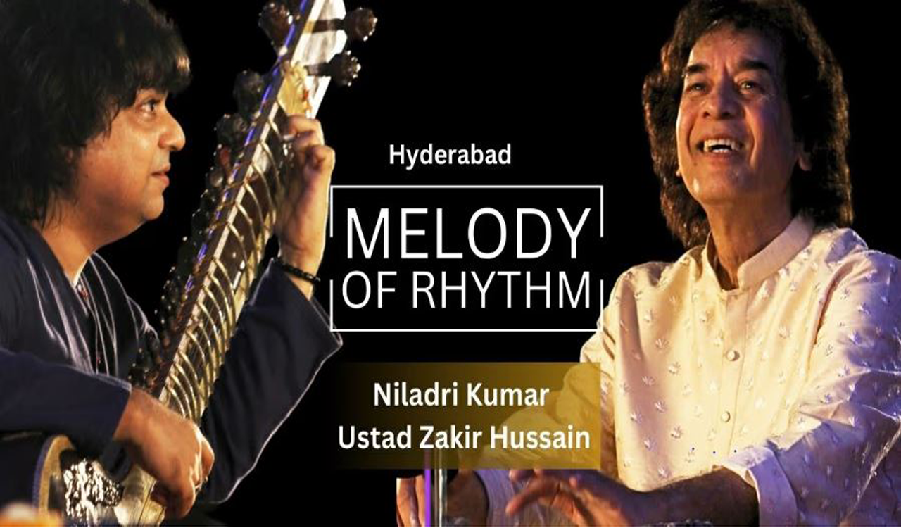 Niladri Kumar and Ustad Zakir Hussain to Perform in Hyderabad