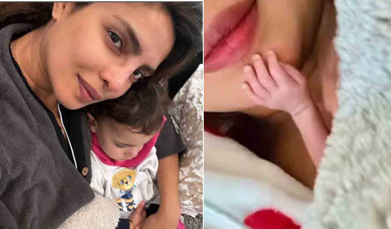 Priyanka drops unseen then and now pics of daughter Malti: ‘Time really flies’