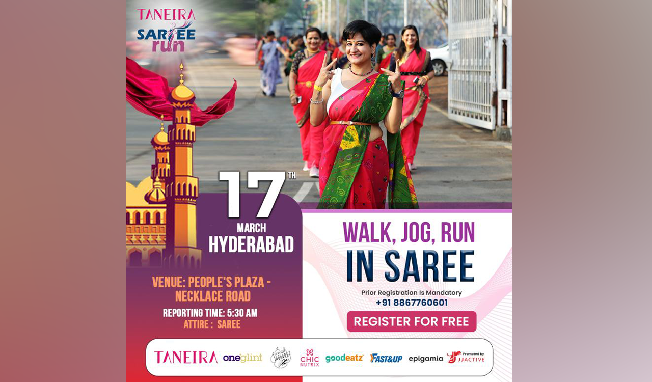 Saree Run to be organised in Hyderabad; registrations open