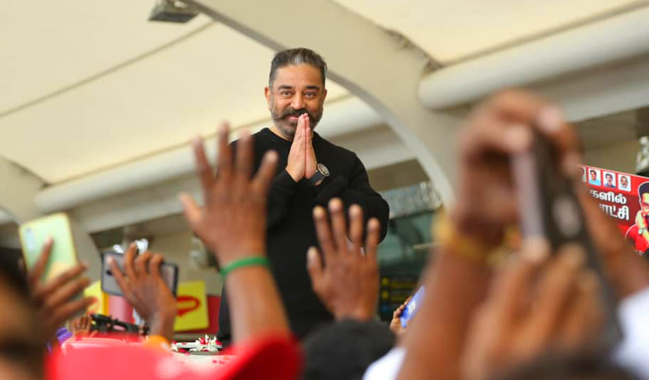 Kamal Haasan enters Lok Sabha election race