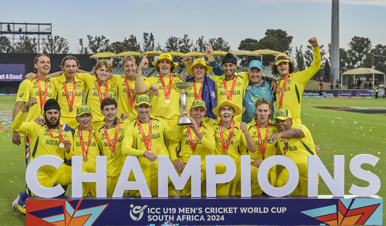 Australia dash Indian dreams with 79-run win to lift the Under-19 World Cup
