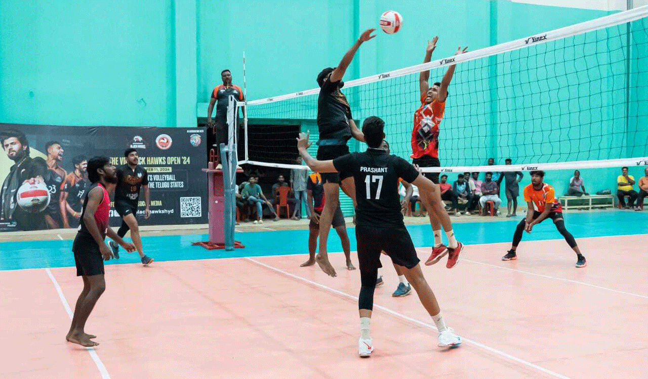 VD Black Hawks volleyball tournament from January 19