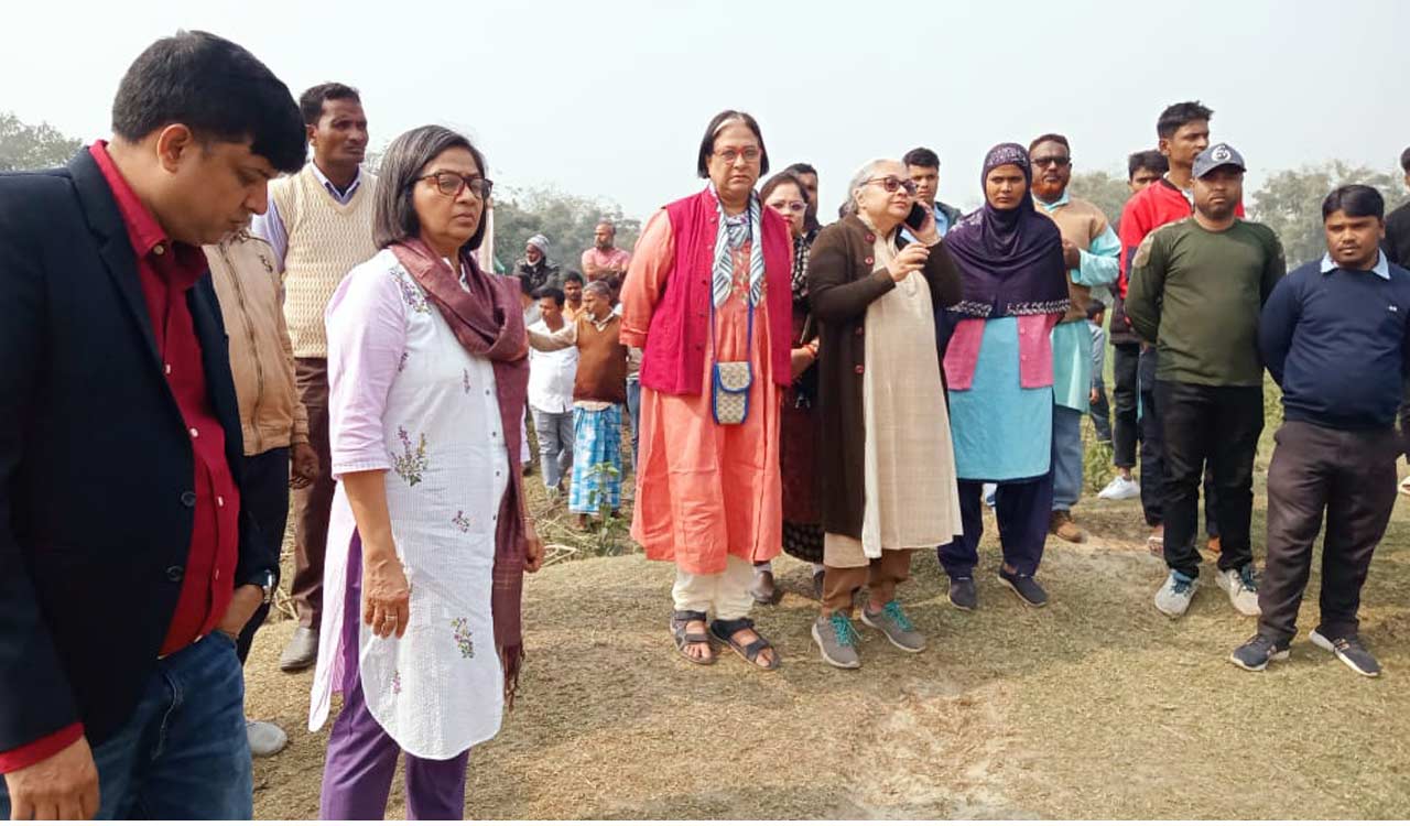 West Bengal child rights panel team visits Sandeshkhali