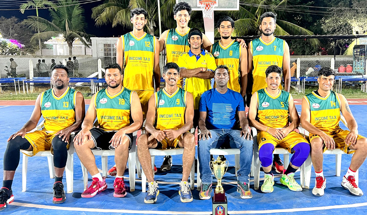 Income Tax seal victory to emerge basketball champions