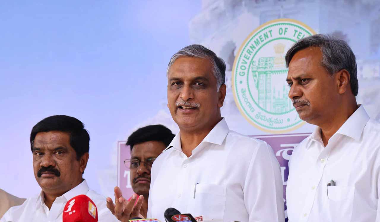 Congress Govt’s budget has let down all sections, says Harish Rao
