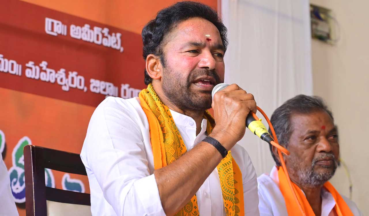 Kishan Reddy says Lok Sabha elections in April first week