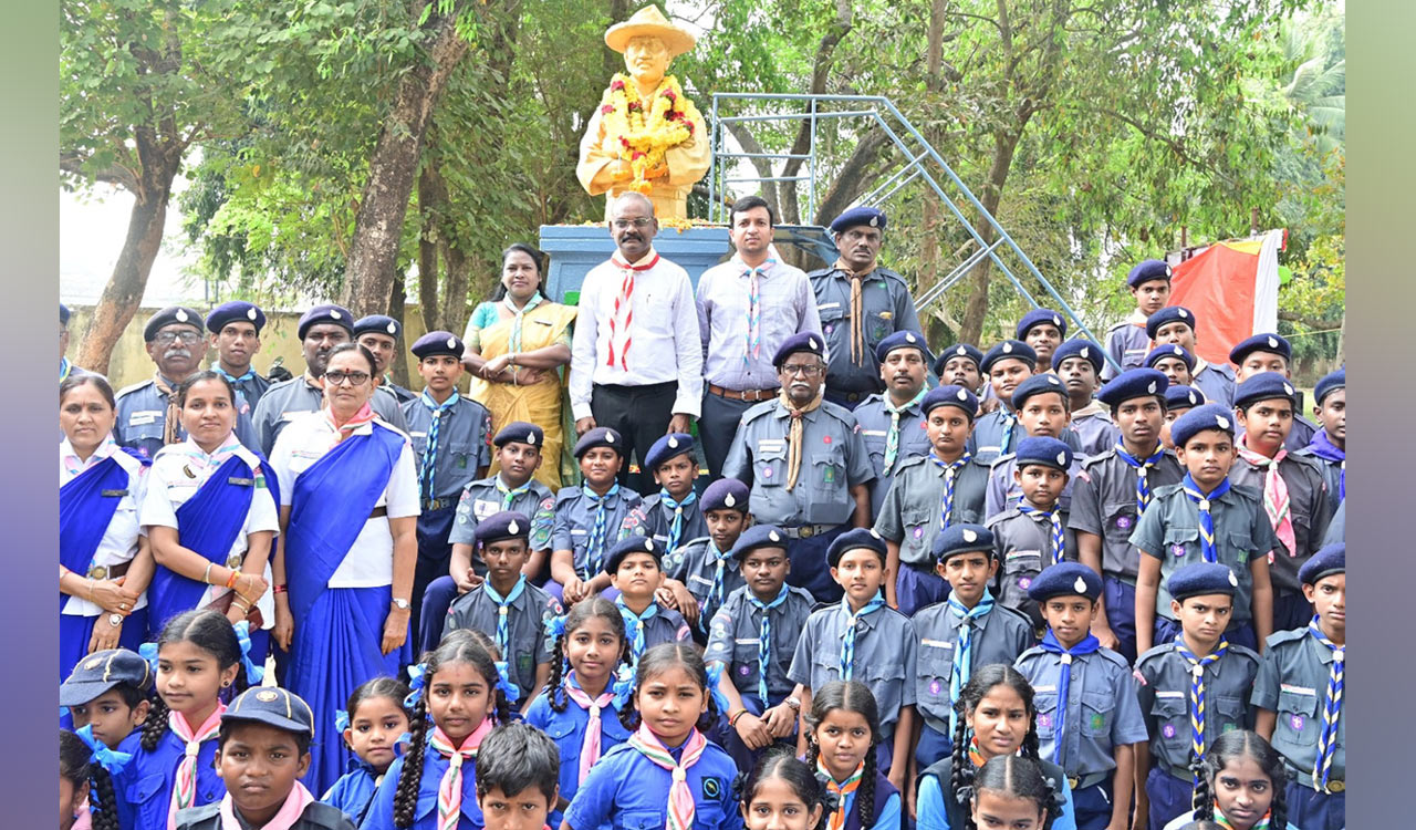 Kothagudem: World Thinking Day celebrated on Baden Powell’s birth anniversary