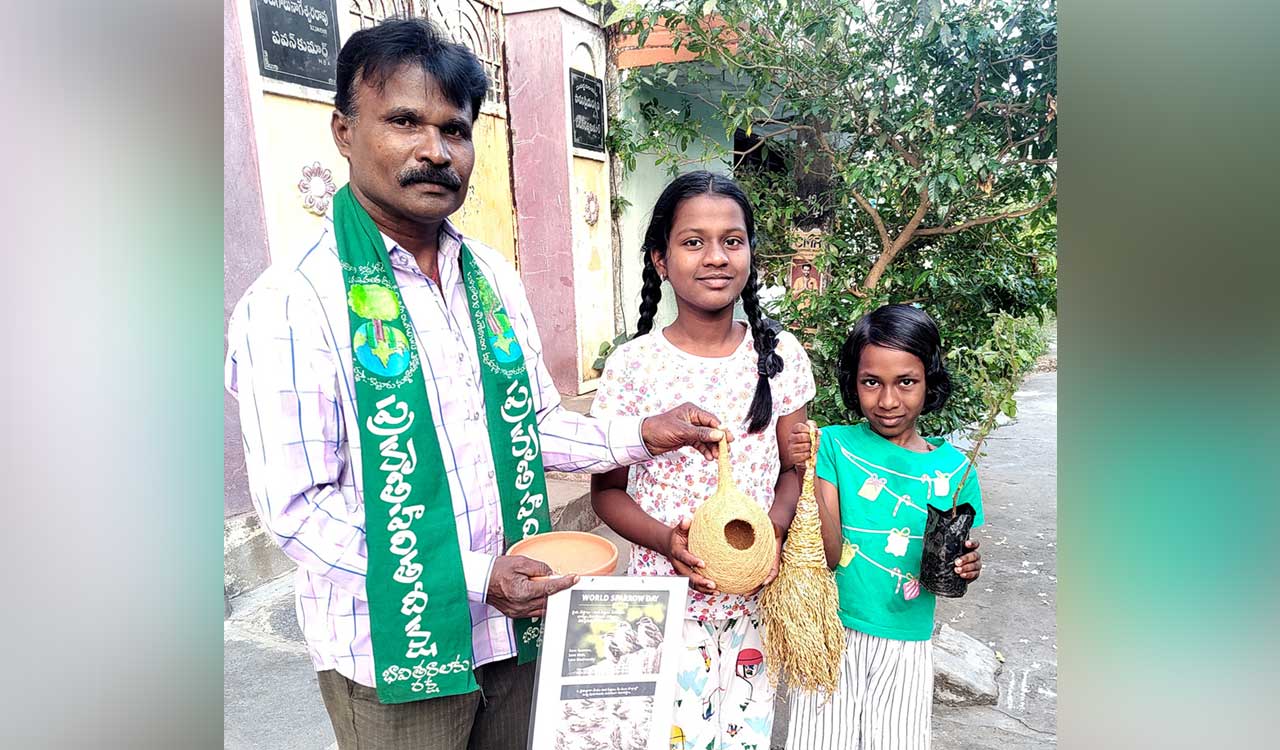 Environmentalists on a mission to save birds in Kothagudem