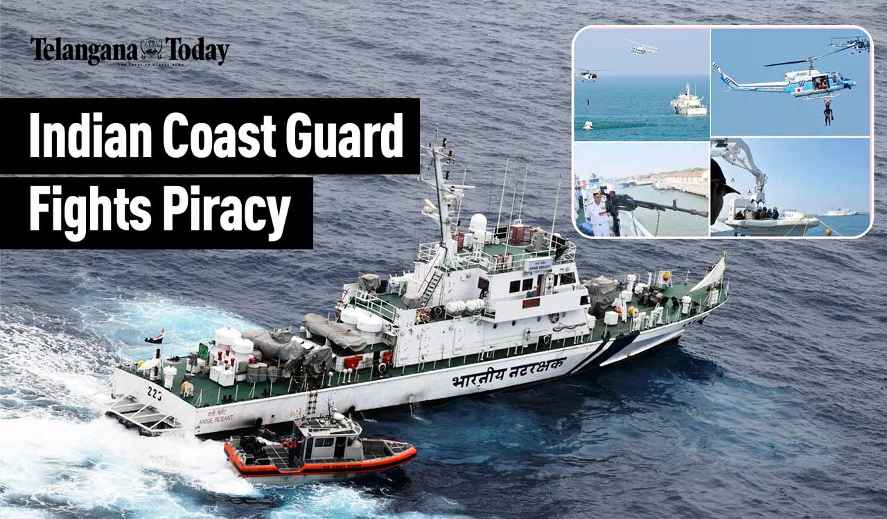 Indian Coast Guard stands for Maritime Safety | Indian Coast Guard Fights Piracy Incidents