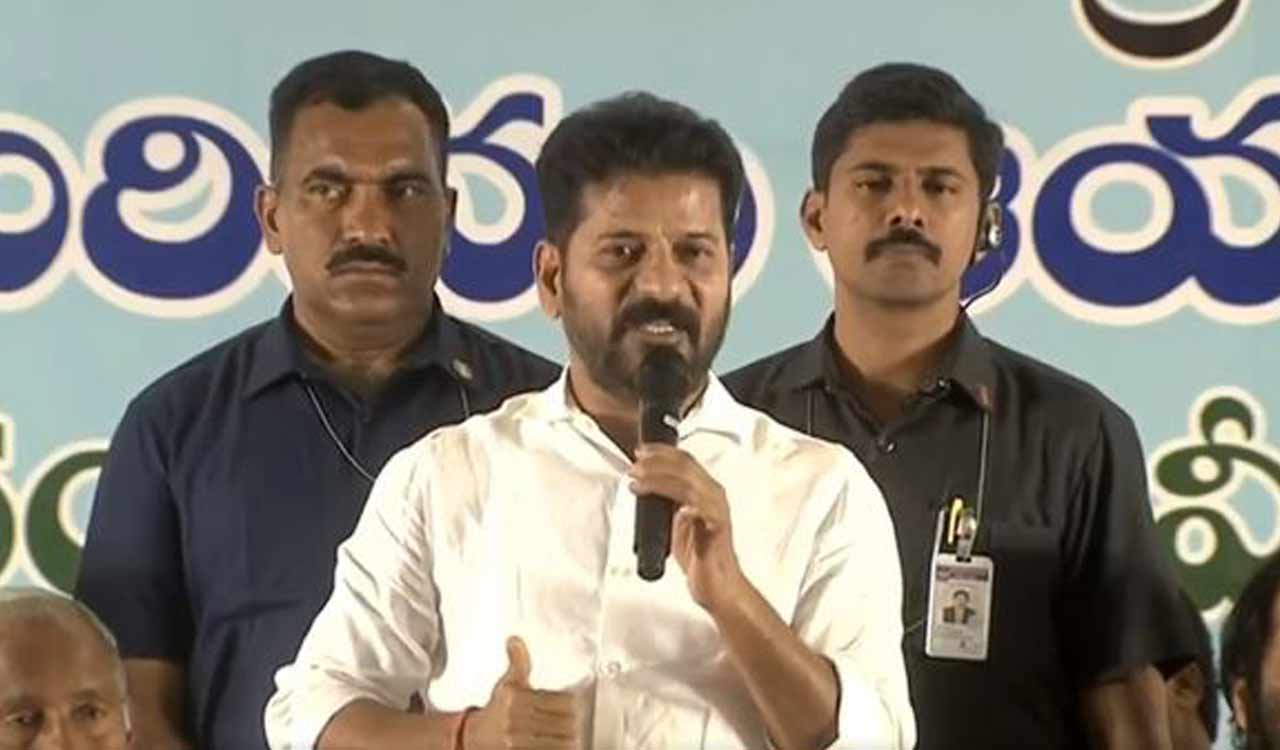 Revanth Reddy hands over appointment orders to Gurukul teachers