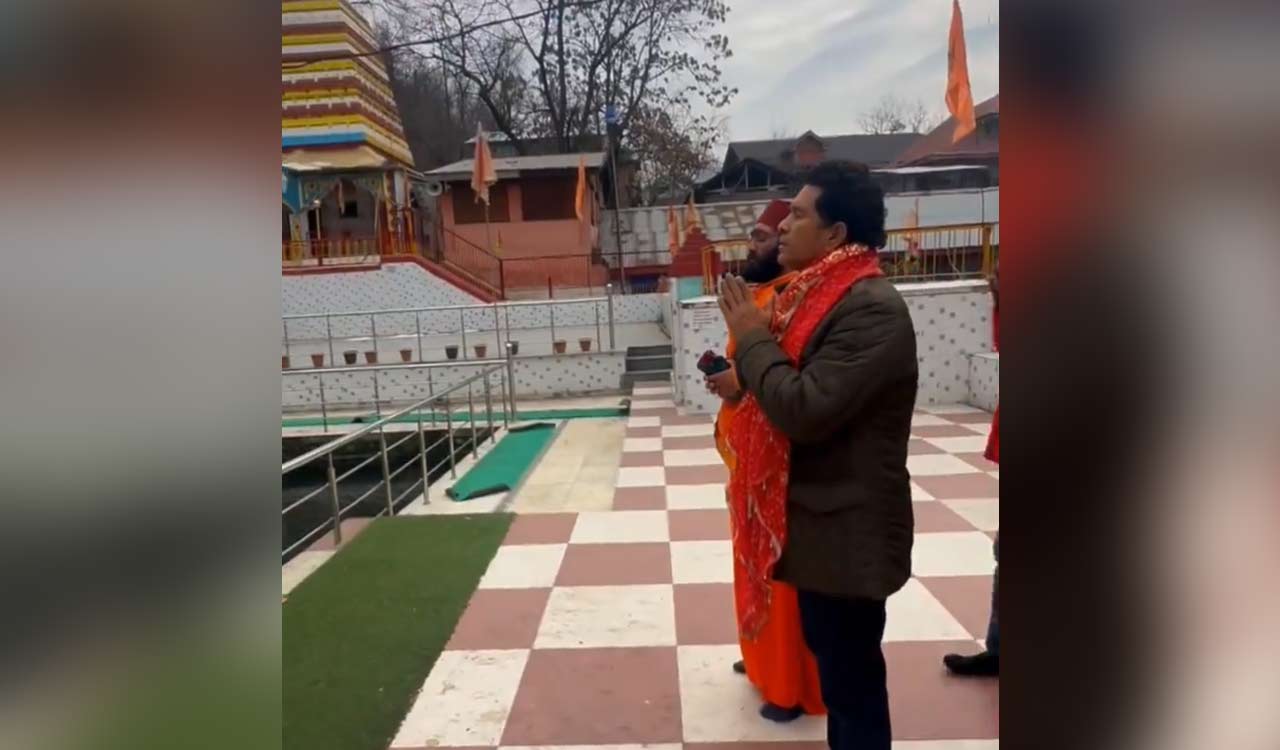 Sachin Tendulkar shares new glimpse from his Kashmir trip, invites world to visit J-K
