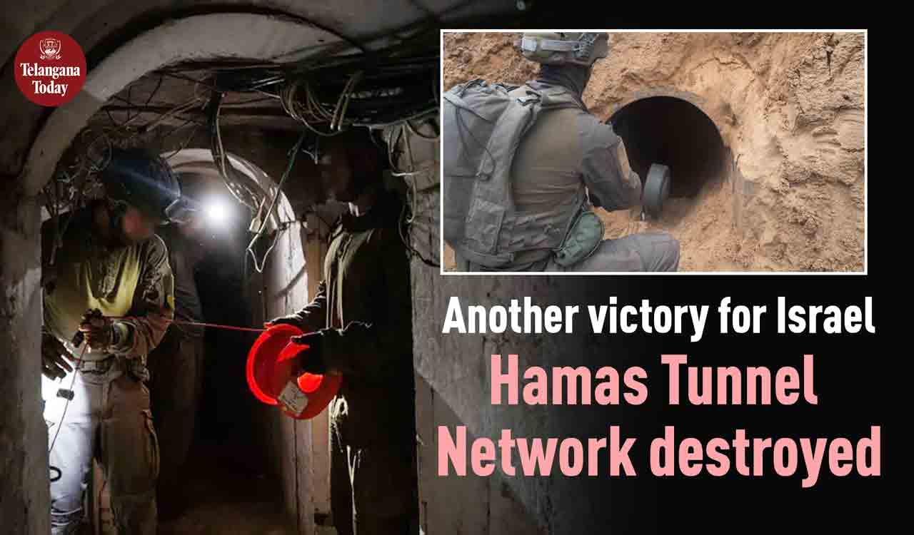 Israeli Forces destroy another Hamas tunnel | Israeli Defense Forces (IDF) | Israel Hamas War