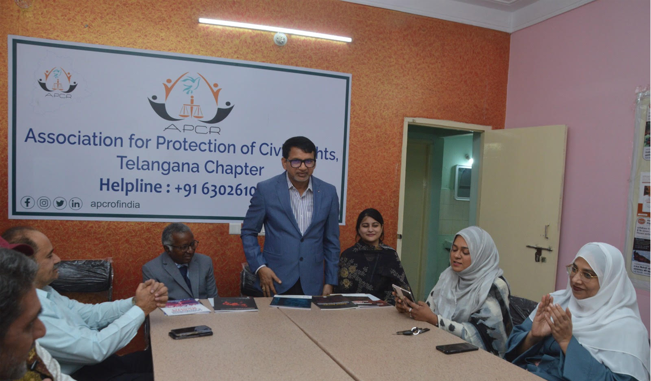 Hyderabad: APCR inaugurates Legal Aid Clinic and Library in Mehdipatnam